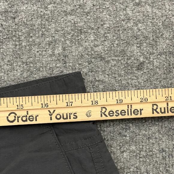 REI Hiking Pant Mens 36X32 Gray Nylon Outdoor Performance Mid Rise Cargo Pocket - Picture 7 of 10